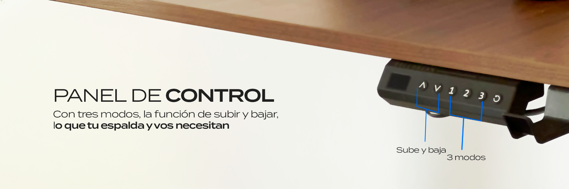 Diseño inteligente con soporte integrado para auriculares que mantiene tu espacio organizado y accesible. Fabricado con marco de acero laminado en negro/blanco y superficie de 1200x600 mm, combina durabilidad y estética moderna para ambientes profesionales o domésticos. La tecnología de columna segmentada asegura estabilidad durante los cambios de altura.